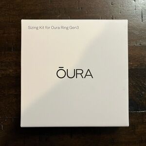 Oura Ring Gen3 Sizing Kit in White